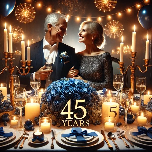 45 лет свадьбы - картинки