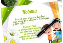 подяка батькам шаблон